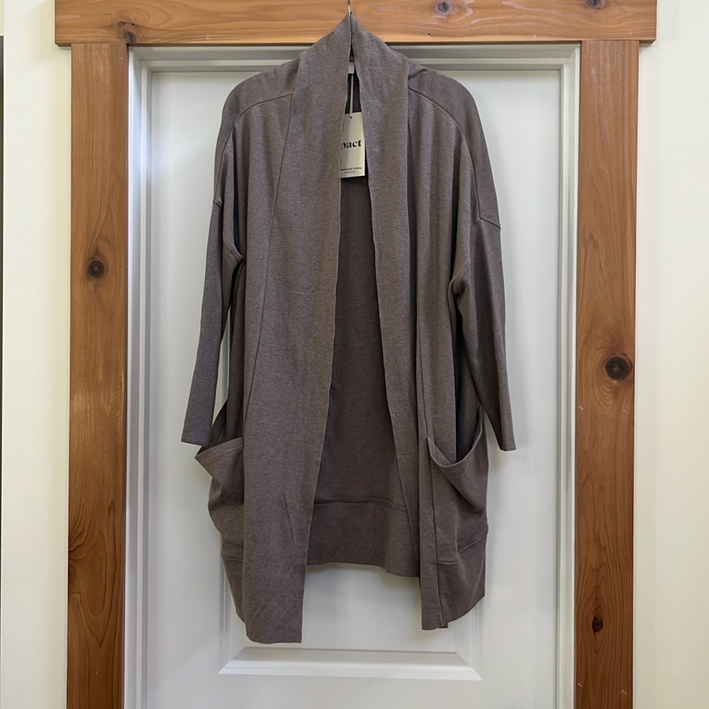 Pact Open Cardigan
